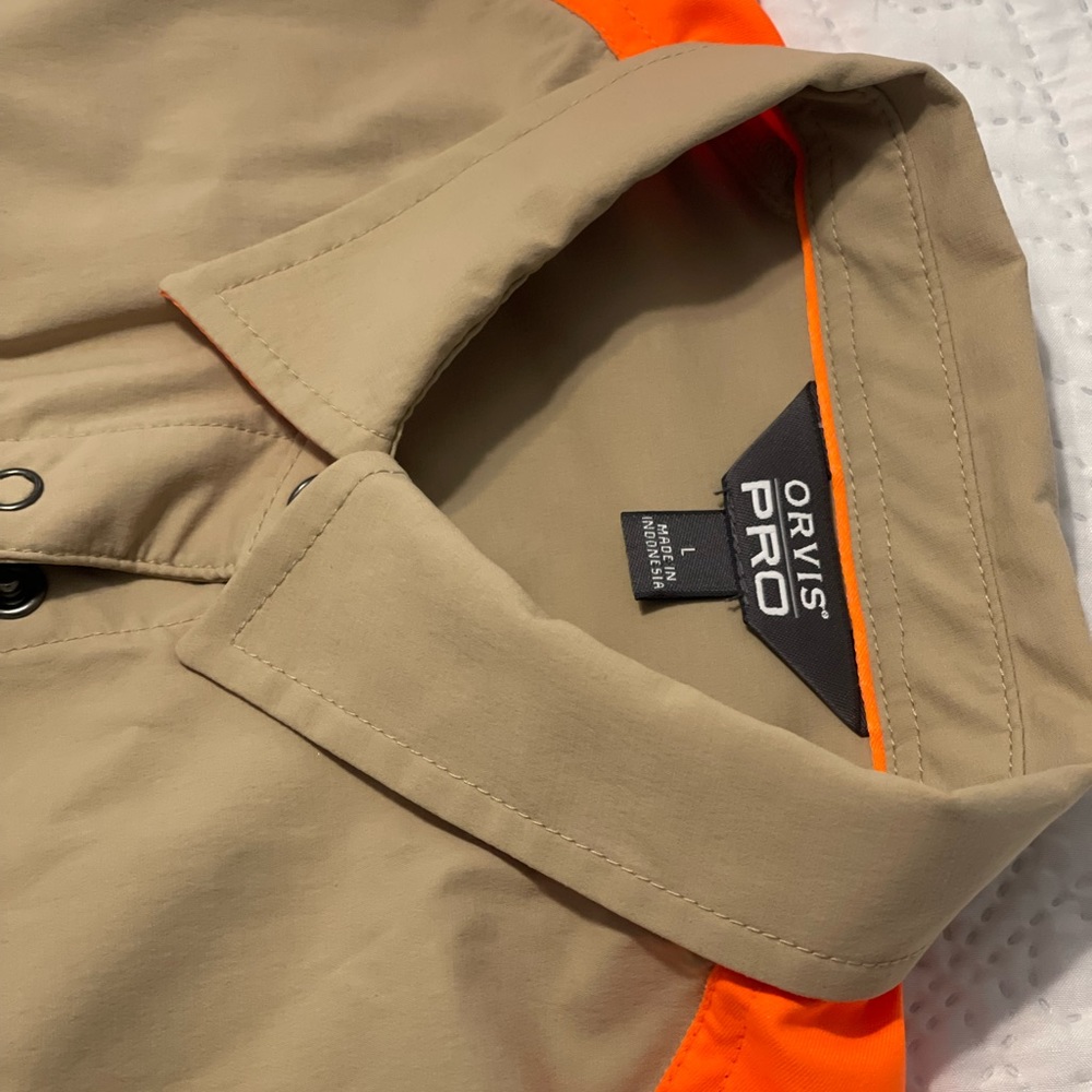 NWOT size large men’s Orvis pro LT performance hunting shirt